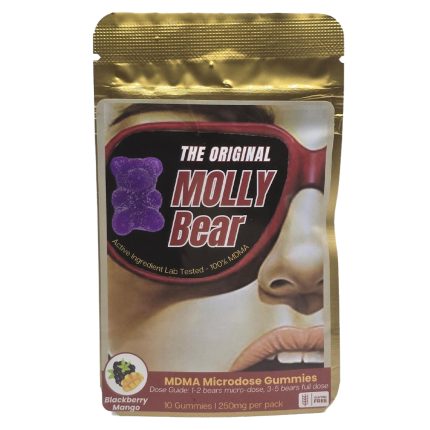 Molly Bear MDMA Gummies - Blackberry Mango